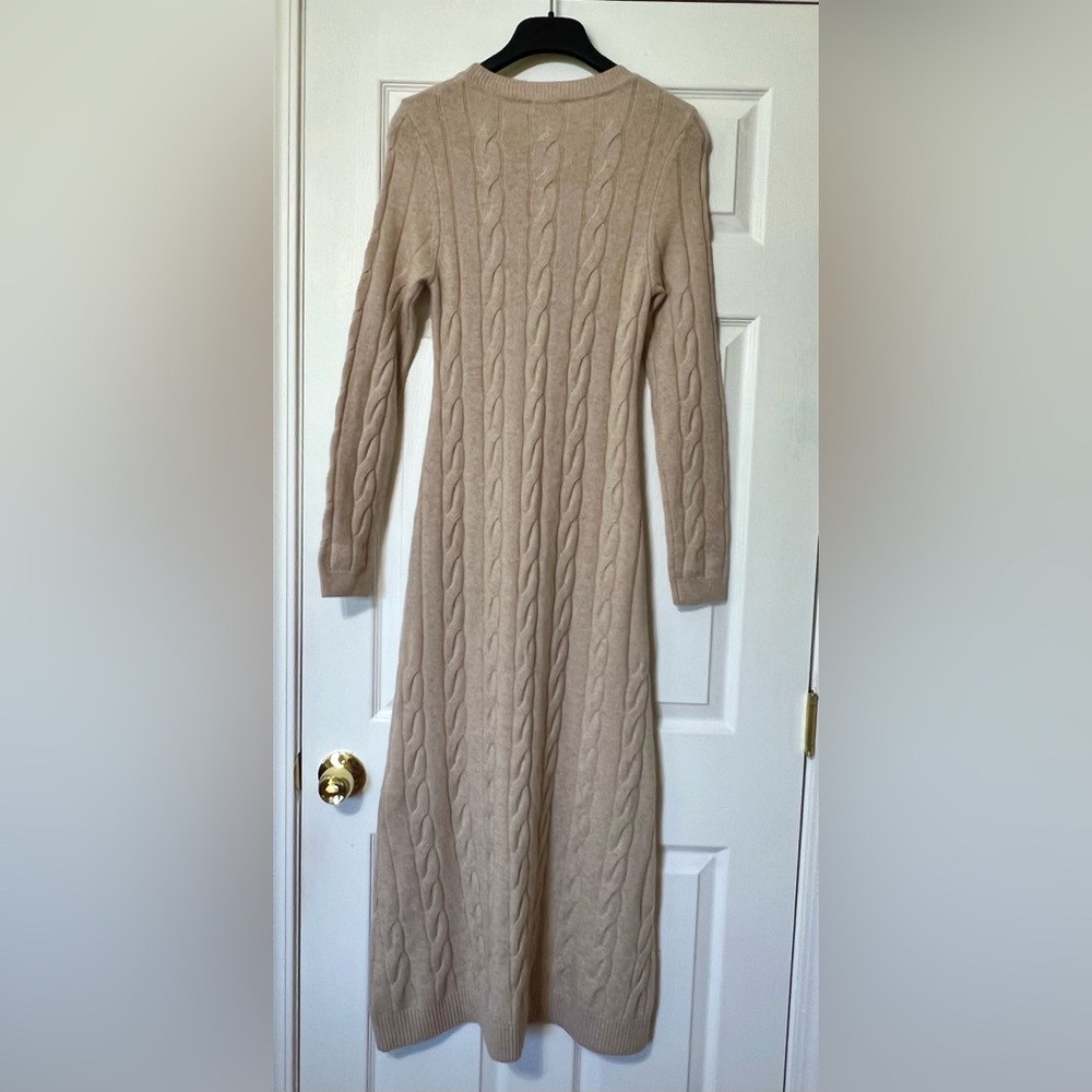 Sandro Maelys Wool Cashmere Blend Sweater Dress (NWOT) - Picture 8 of 12